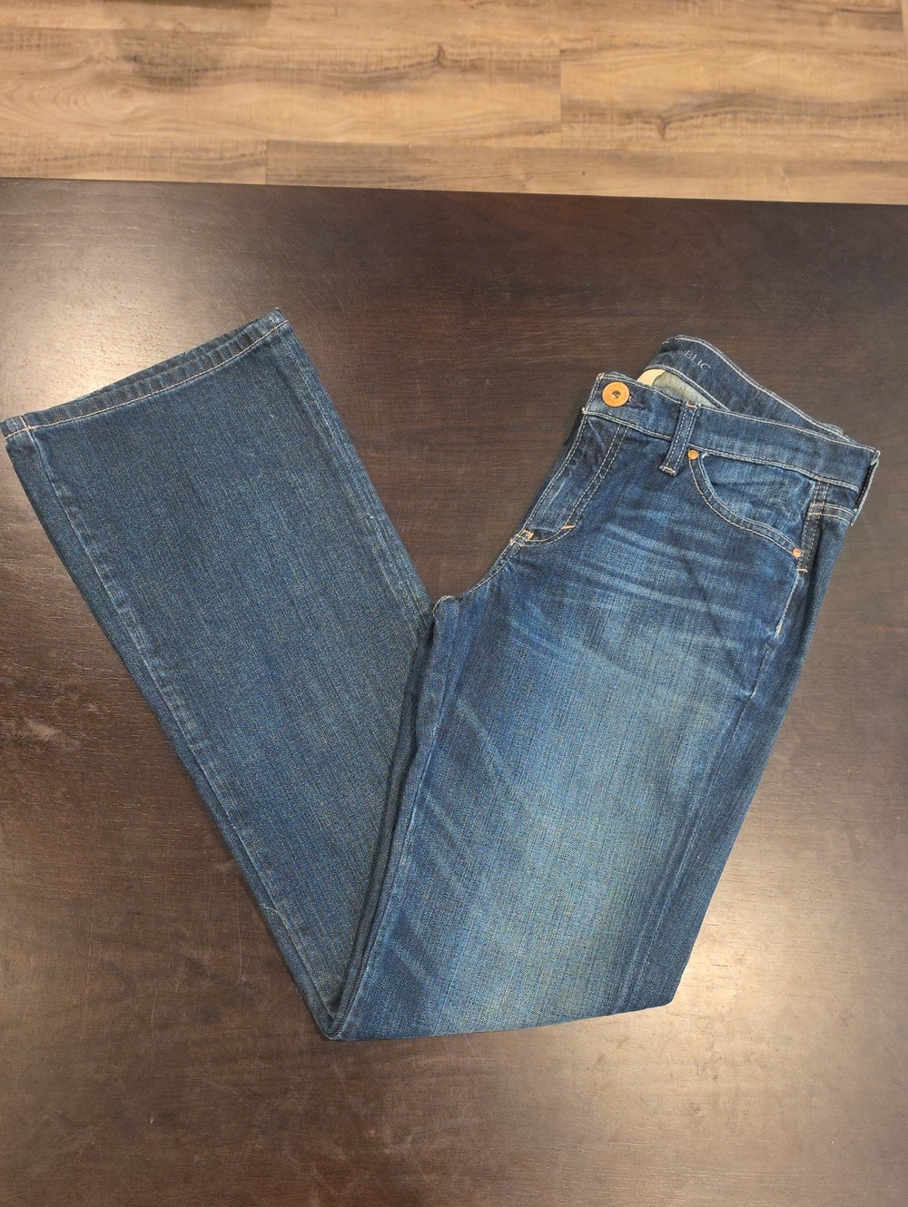 Banana Republic Women's Bootcut Jeans Size 29 in Indigo Blue